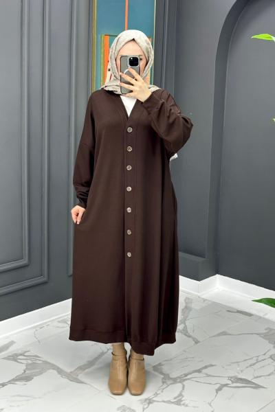 Laren Hırka - Kahve  Kahverengi