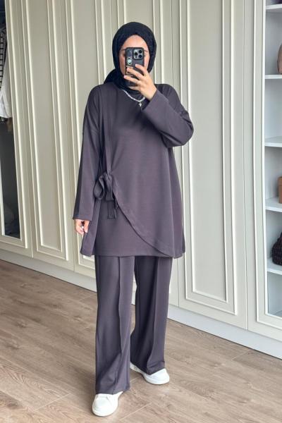 Lina Spor Takım - Gri Gri