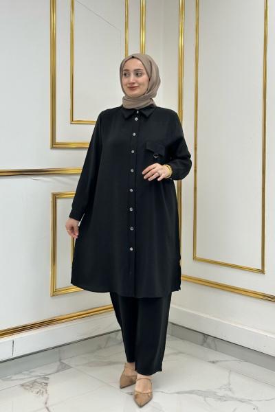 Lova Takım - Siyah Siyah