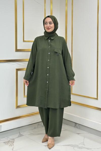 Lova Takım - Haki Haki