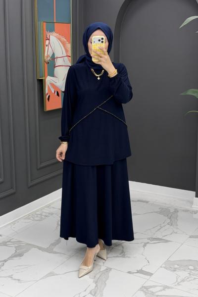 Mahinur Etekli Takım - laci Lacivert