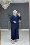 Mango takım - laci Lacivert