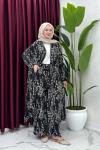 Menna Takım - Siyah  Siyah