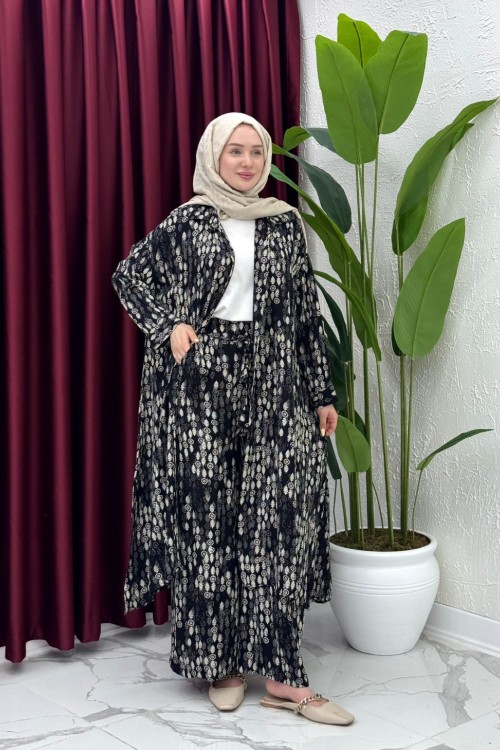 Menna Takım - Siyah Siyah