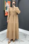 Meral Elbise - Camel  Camel