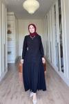 Meyra Etekli Takım - Siyah Siyah