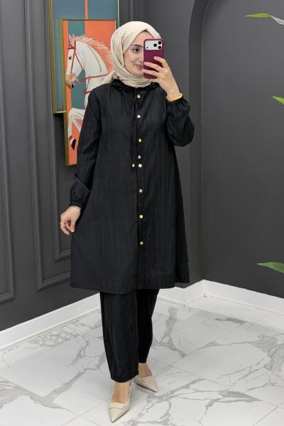 Mina Takım - Siyah Siyah