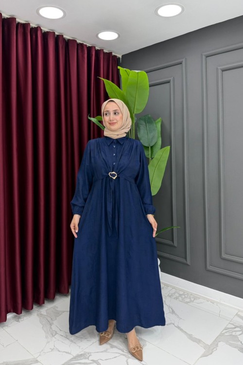Mira Elbise-Lacivert Lacivert