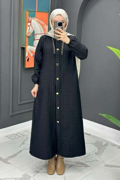 Moila Uzun Kap - Siyah Siyah