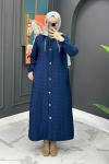 Moila Uzun Kap - Lacivert  Lacivert
