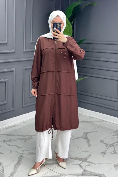 Nahide Kap - Kahve Kahverengi