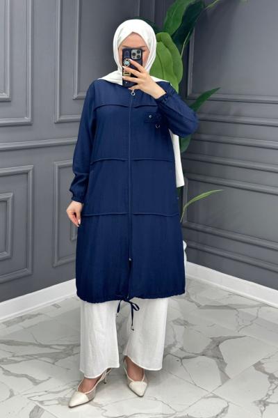 Nahide Kap - Lacivert Lacivert