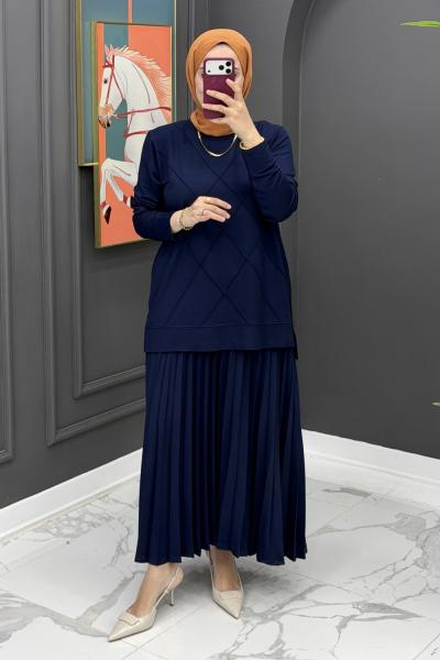 Necla Etekli Takım - Laci Lacivert