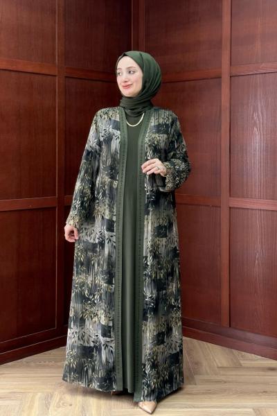 Pakize İkili Takım - Haki Haki