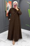 Rabi Uzun Ferace - Kahve Kahverengi