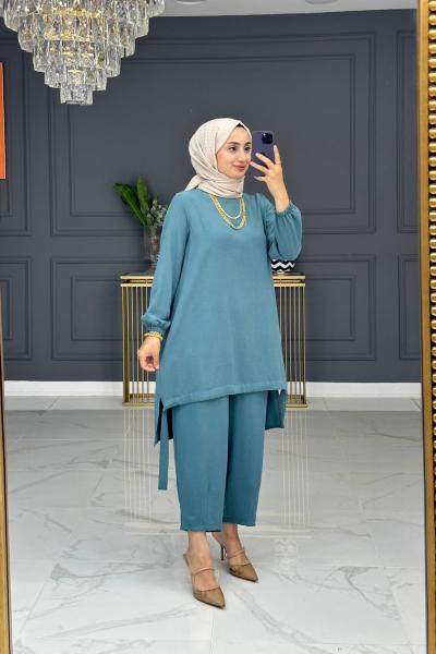 şalvar takım - turkuaz Turkuaz