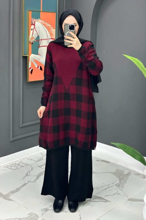 Sare Takım - Bordo Bordo