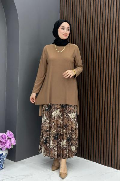 Şeyma Etekli Takım- Vizon Vizon