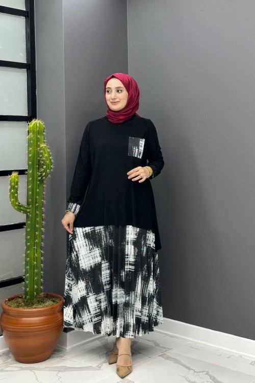 Sibel Etekli Takım - Siyah Siyah
