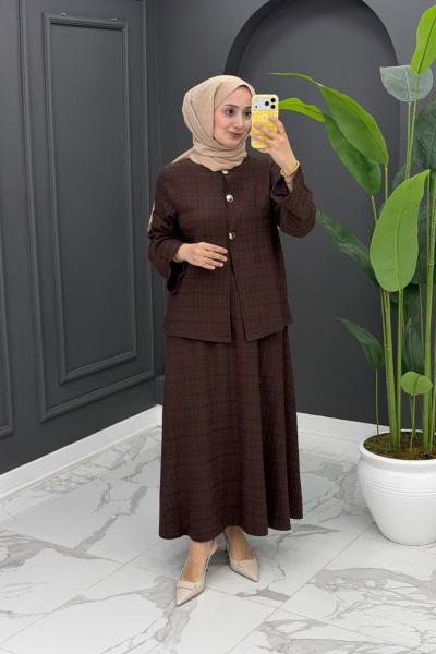 Sılam Takım-Kahverengi Kahverengi