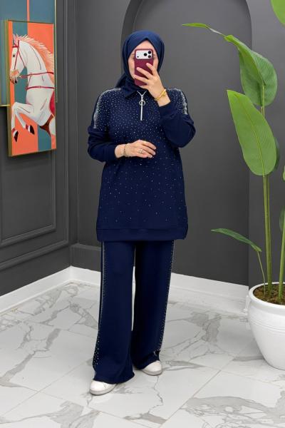 Sofya Takım- Lacivert Lacivert