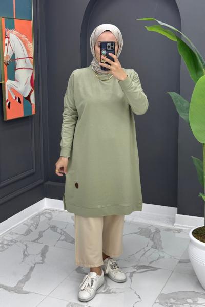 Spor Basic Tunik - Su Yeşili Su Yeşili