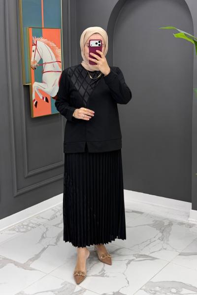 Sultan Etekli Takım - Siyah Siyah