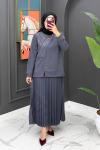Sultan Etekli Takım - Gri Gri