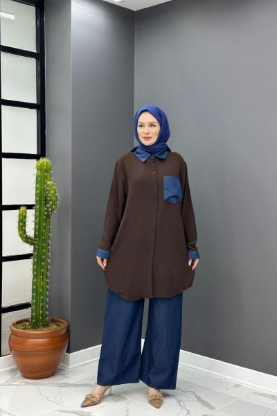 Sümeyye Takım - Kahve  Kahverengi