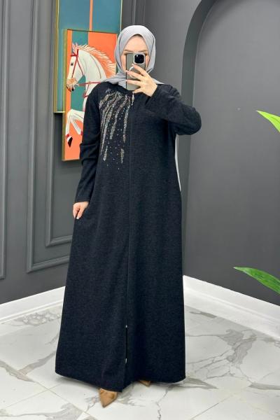 Tuğçe Ferace - Siyah  Siyah