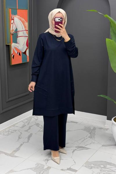 vahide Takım - Lacivert  Lacivert