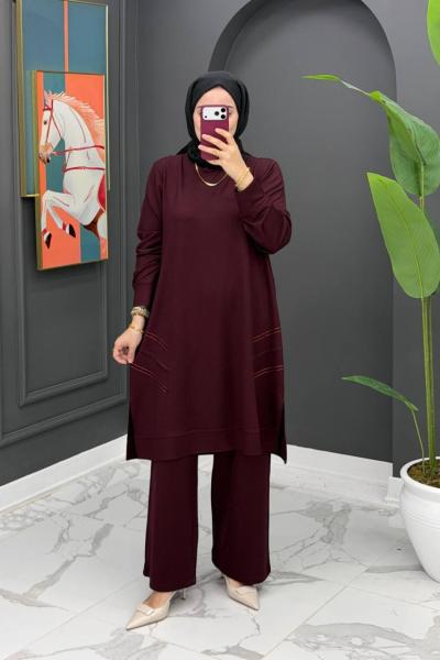 Vahide takım -Bordo Bordo