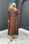 Vildan Elbise - Kahve  Kahverengi
