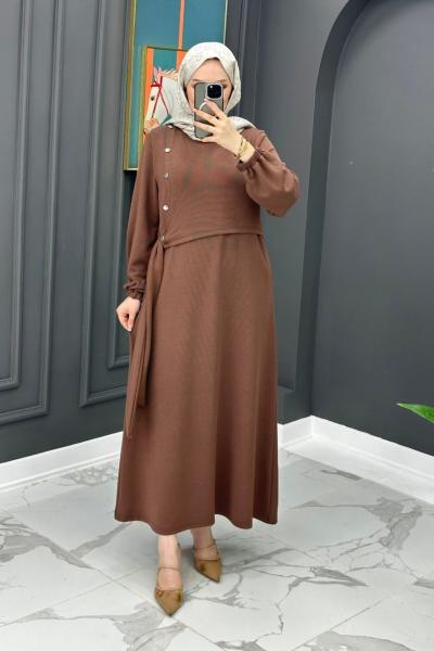 Vildan Elbise - Kahve  Kahverengi