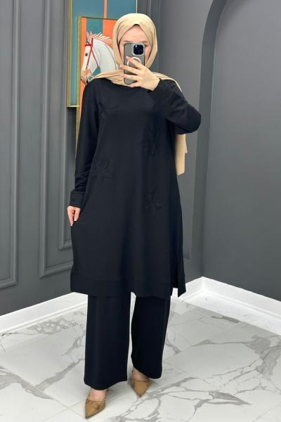 Yıldız Oysho Takım - Siyah  Siyah