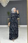 Zeynep elbise - gri Gri