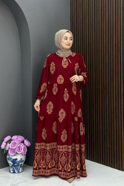 Zilan Elbise - Bordo Bordo