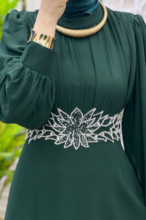Akgül Abiye Yeşil