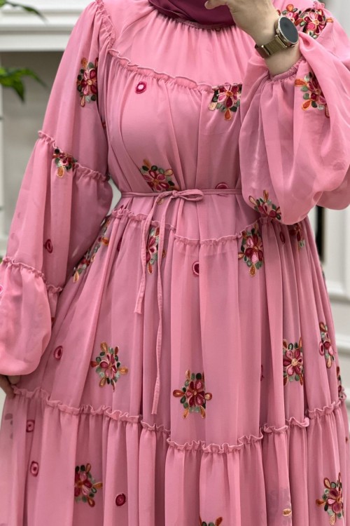 Alın Elbise Pembe