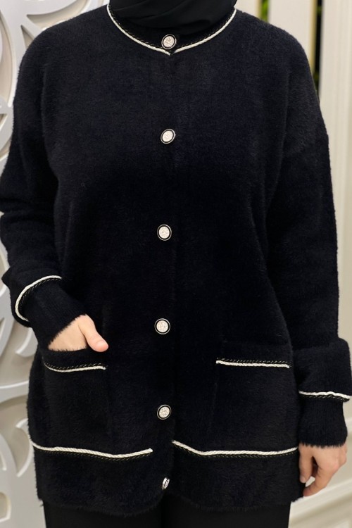 Aylina Hırka Siyah