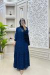 Azra Elbisem İndigo