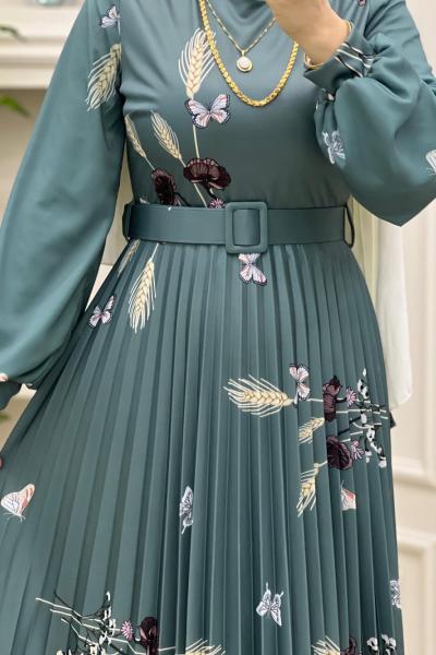 Başak Elbisem Mint Yeşili