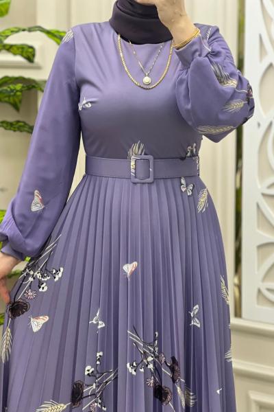 Başak Elbisem Mor