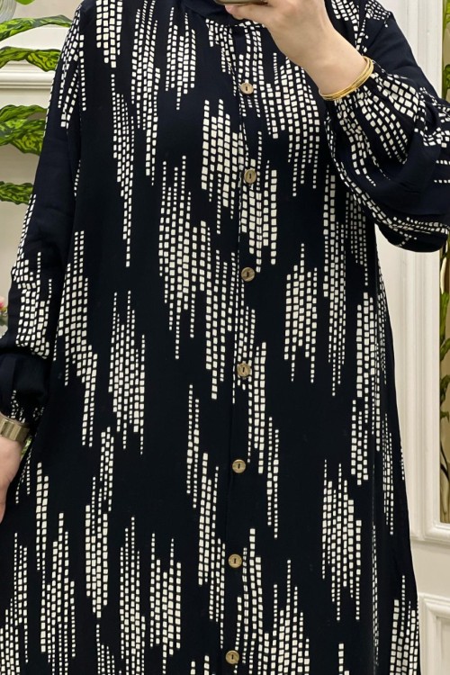Damla Elbisem Siyah