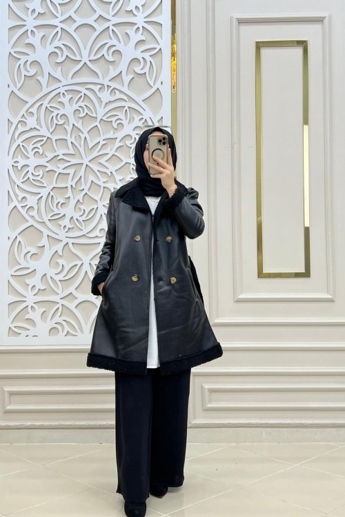 Deri Kap Siyah