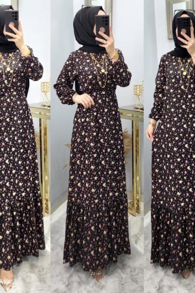 Gardenya Elbisem Siyah