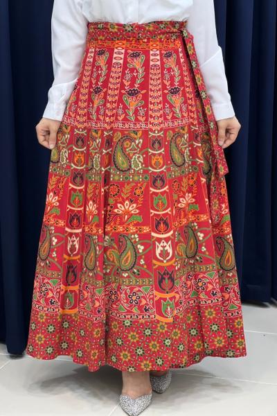 Hint etek Lale Kırmızı