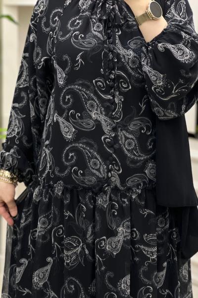 Hüma Elbise Siyah