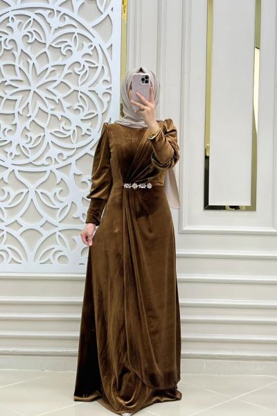 Jan Jan Elbisem Kahverengi