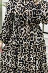Leylak Leopar Elbisem Leopar